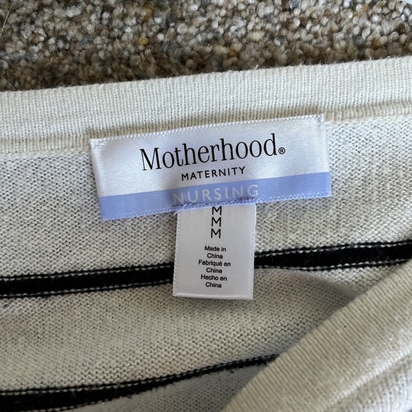 Size M maternity nursing sweater - Picture 3 of 3
